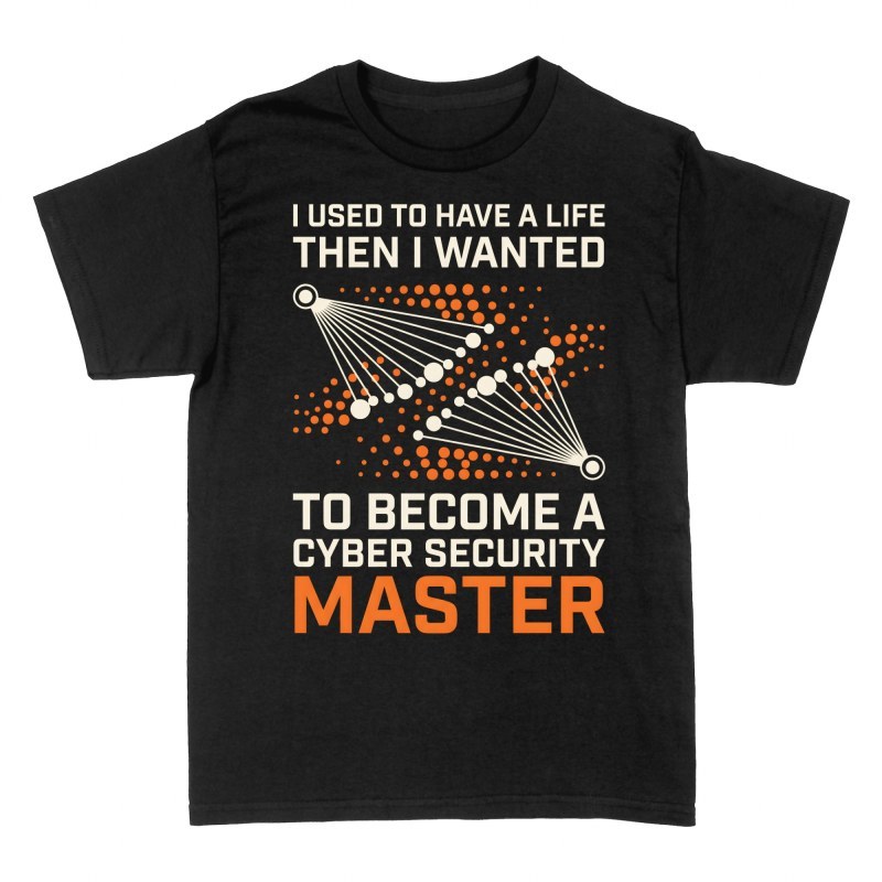 T-shirts: Cyber Security Master Netzwerk