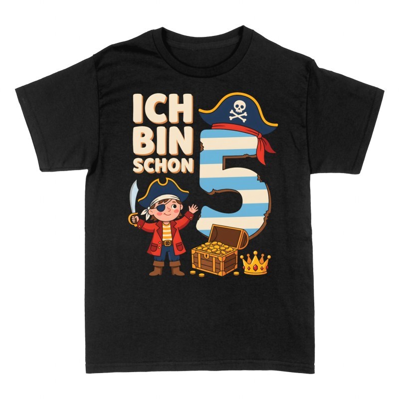T-shirts: Ich bin schon 5 kleiner Pirat Schatz