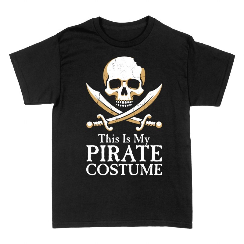 T-shirts: Mein Piratenkost&uuml;m Totenkopf Schwerter