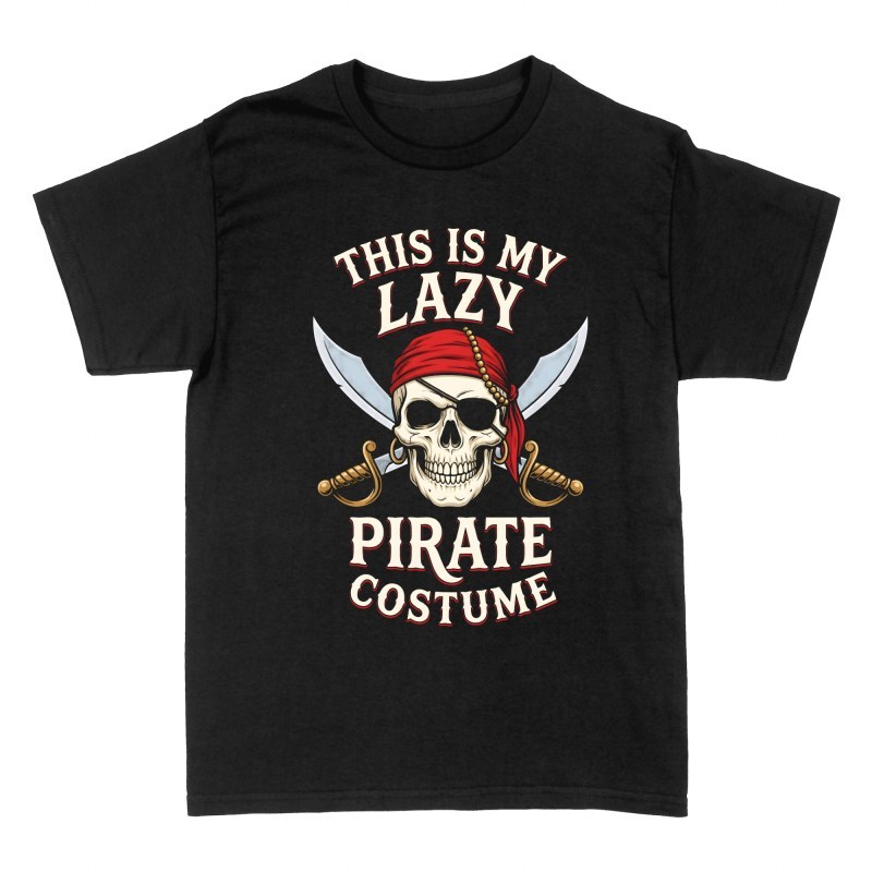 T-shirts: Totenkopf Piratenflagge Vintage