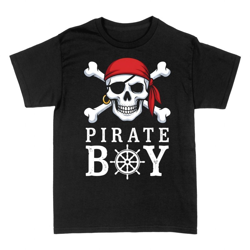 T-shirts: Piraten-Totenkopf f&uuml;r Jungen