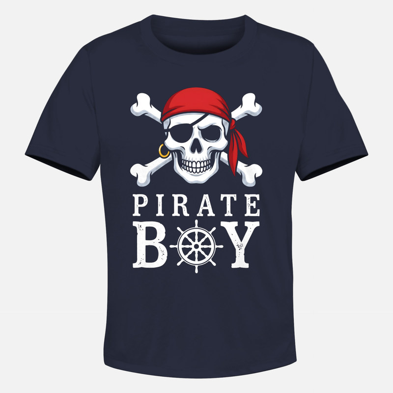 T-shirts: Piraten-Totenkopf f&uuml;r Jungen