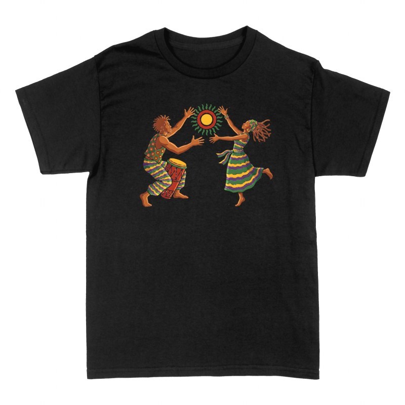 T-shirts: Afrikanischer Tanz unter der Sonne