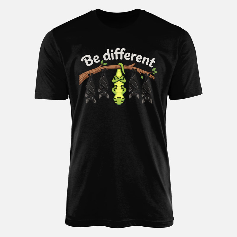 T-shirts: Echse unter Flederm&auml;usen Be Different