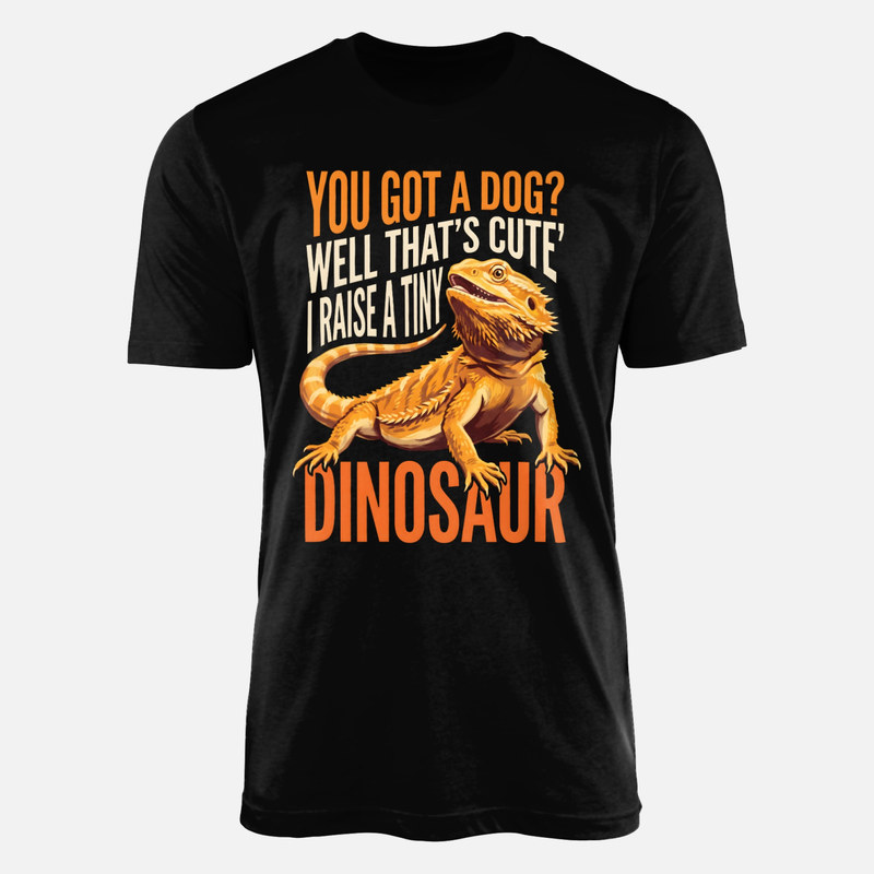 T-shirts: Bartagame Kleiner Dinosaurier