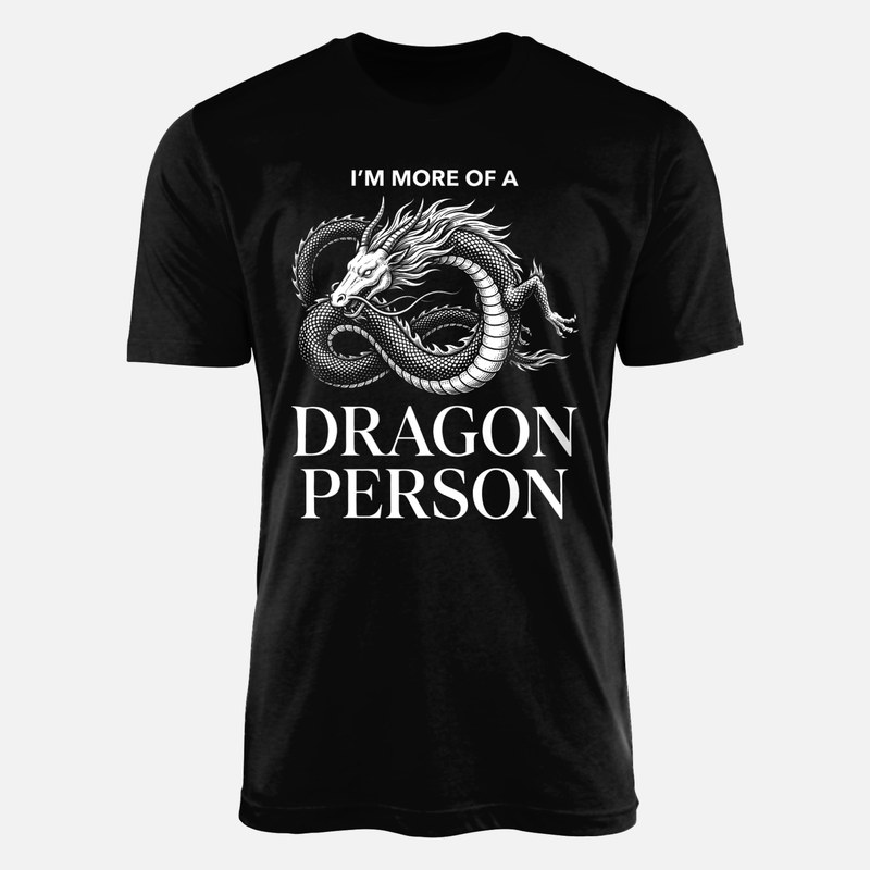 T-shirts: Eher ein Drachen-Mensch Spruch