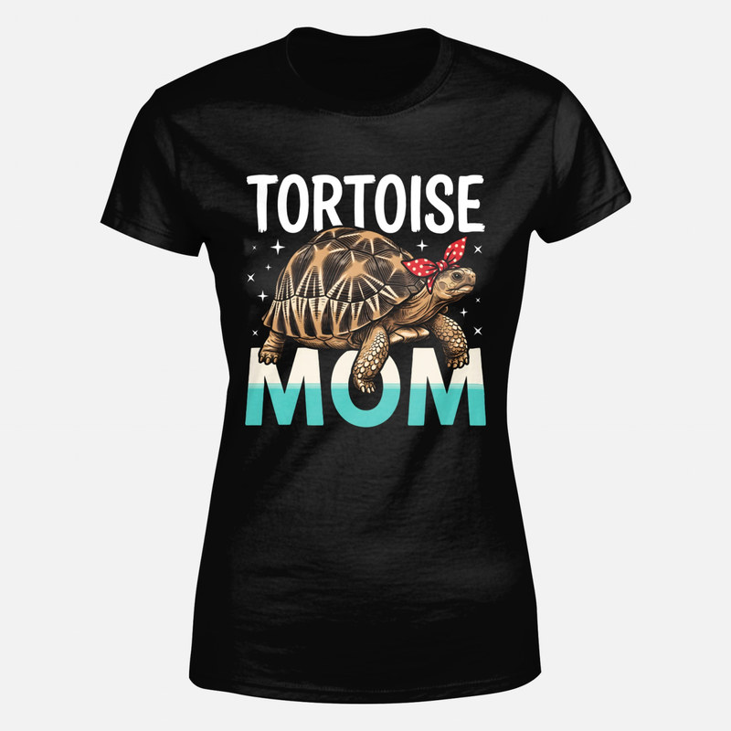 T-shirts: Schildkr&ouml;ten-Mama mit Kopftuch