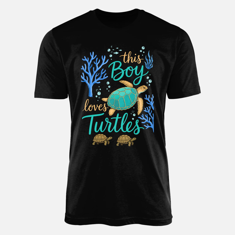 T-shirts: Dieser Junge liebt Schildkr&ouml;ten