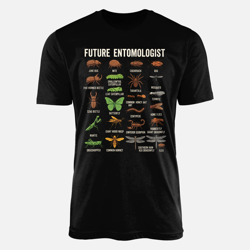 T-shirts: Zuk&uuml;nftiger Entomologe Insekten Guide