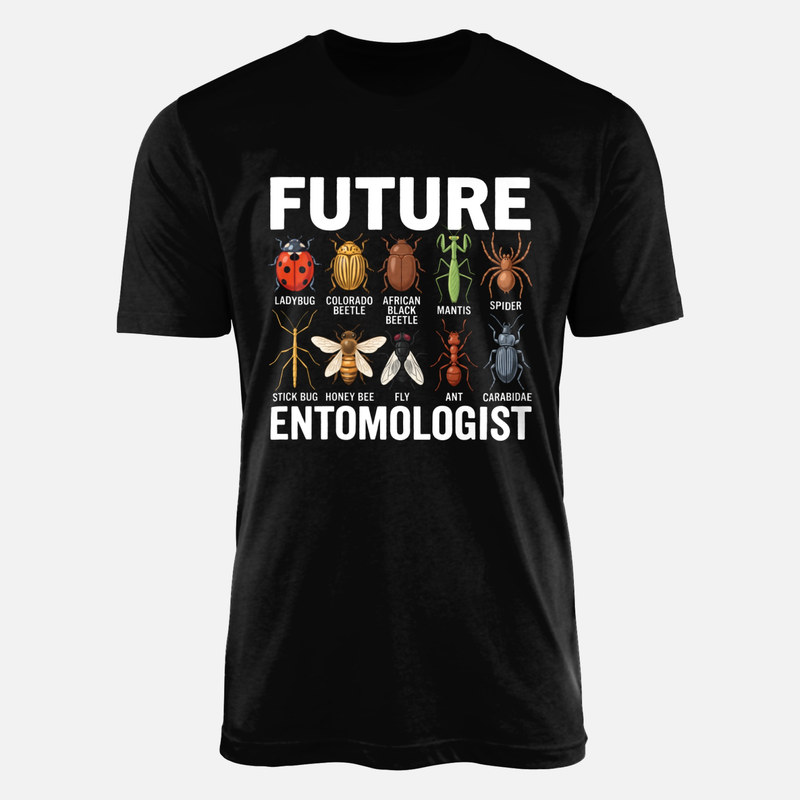 T-shirts: Zuk&uuml;nftiger Entomologe Insekten Guide