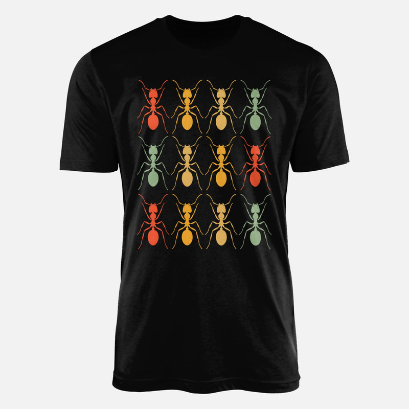T-shirts: Ameisen Pop-Art Muster