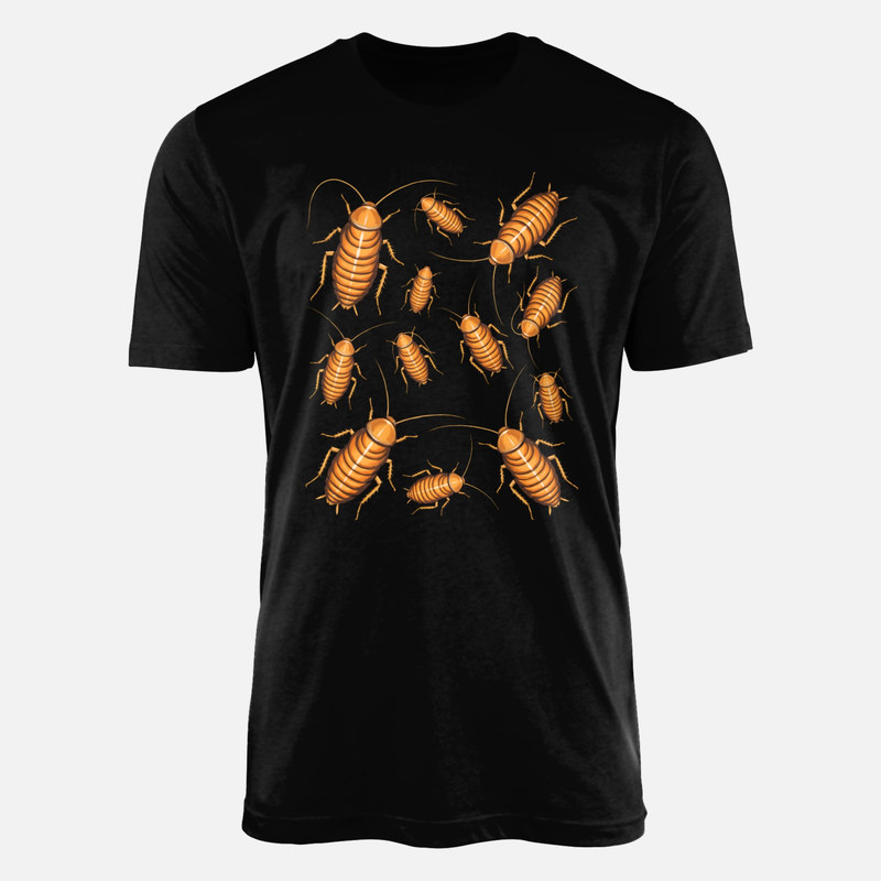 T-shirts: Kakerlaken Insekten Muster