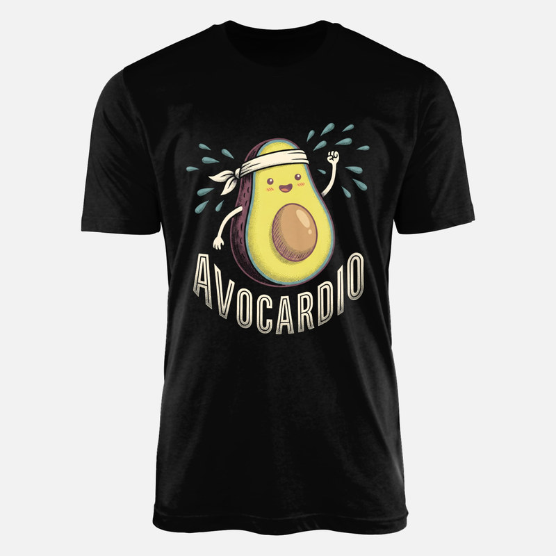 T-shirts: Avocado beim Cardio-Training