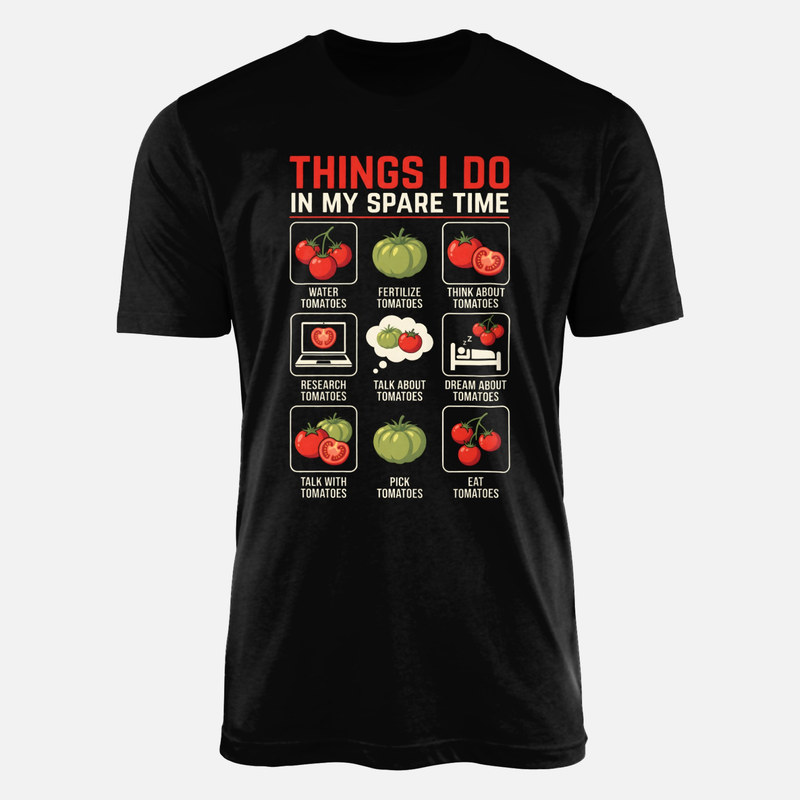 T-shirts: Freizeitbesch&auml;ftigung Tomaten Humor