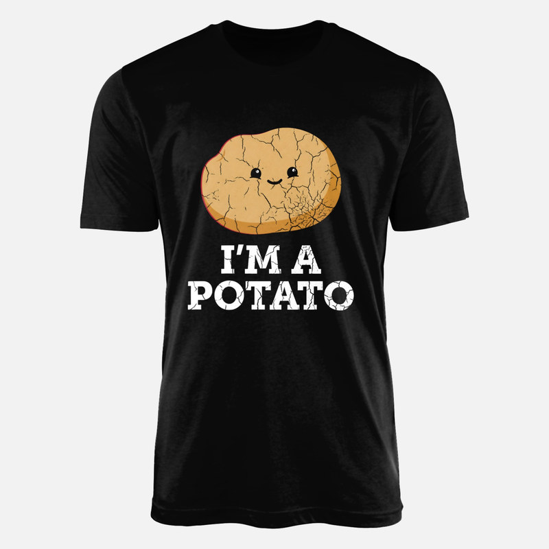 T-shirts: Ich bin eine Kartoffel L&auml;cheln
