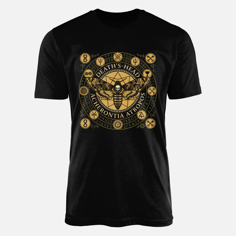T-shirts: Totenkopfschw&auml;rmer Alchemie