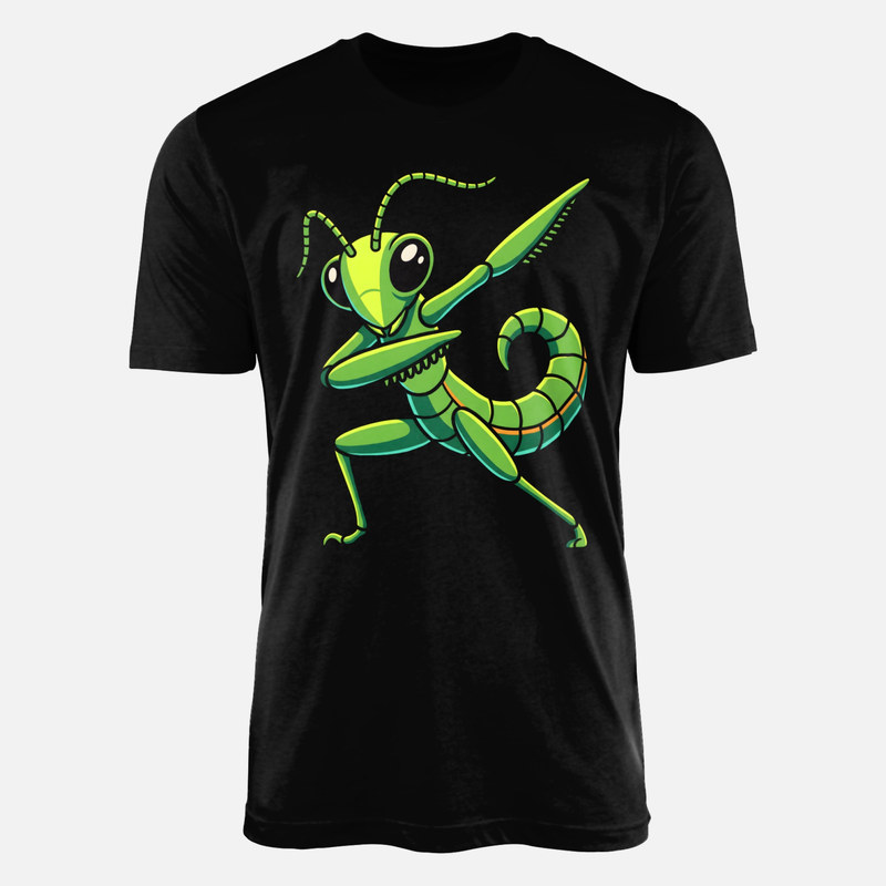 T-shirts: Dabbende Gottesanbeterin