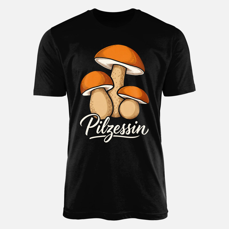 T-shirts: Pilzessin mit Steinpilzen