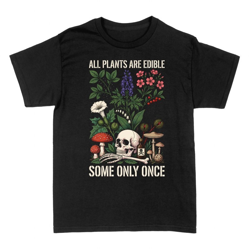 T-shirts: Giftige Pflanzen Humor Totenkopf