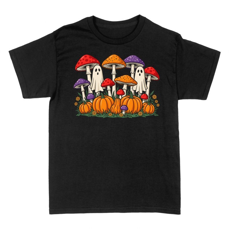 T-shirts: Geister zwischen Pilzen und K&uuml;rbissen