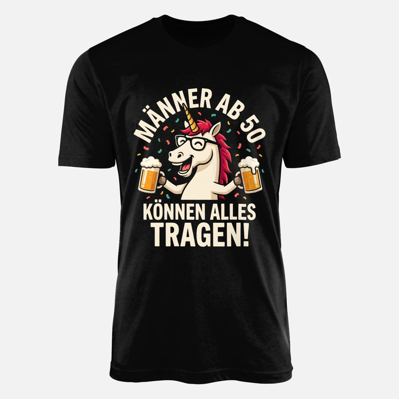 T-shirts: M&auml;nner ab 50 k&ouml;nnen alles tragen