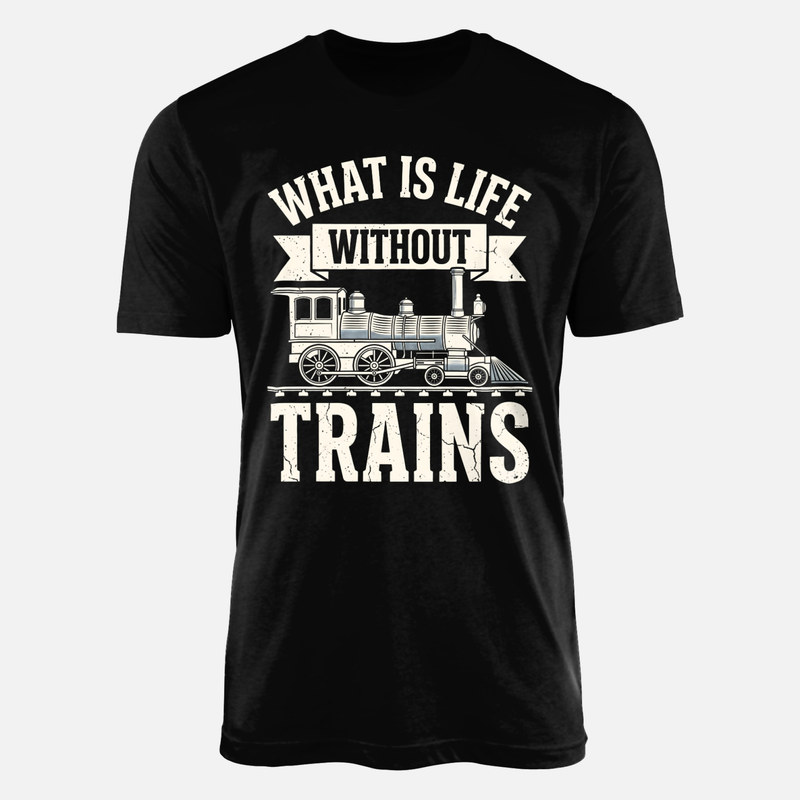 T-shirts: Vintage Dampflokomotive What Is Life