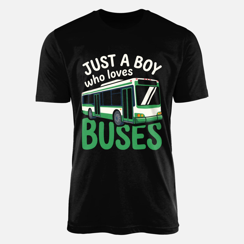 T-shirts: Junge liebt Busse