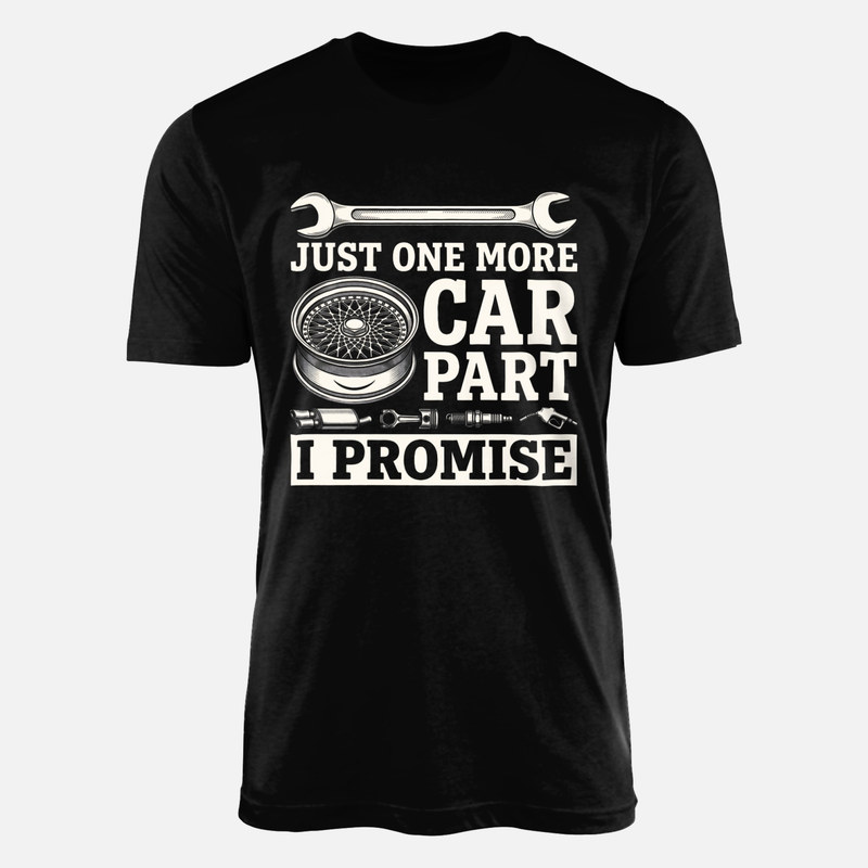 T-shirts: Nur noch ein Autoteil, versprochen