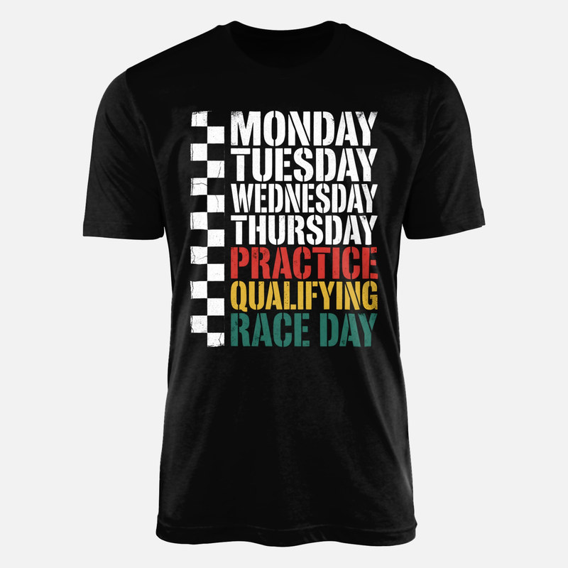T-shirts: Rennwoche Practice Qualifying Race Day