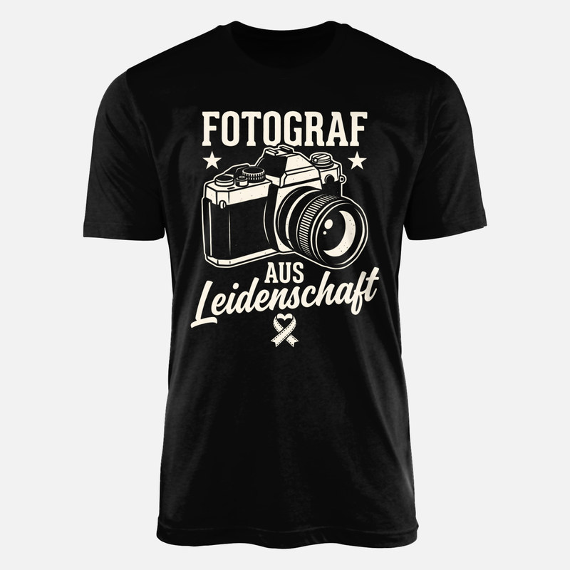 T-shirts: Fotograf aus Leidenschaft Kamera Herz