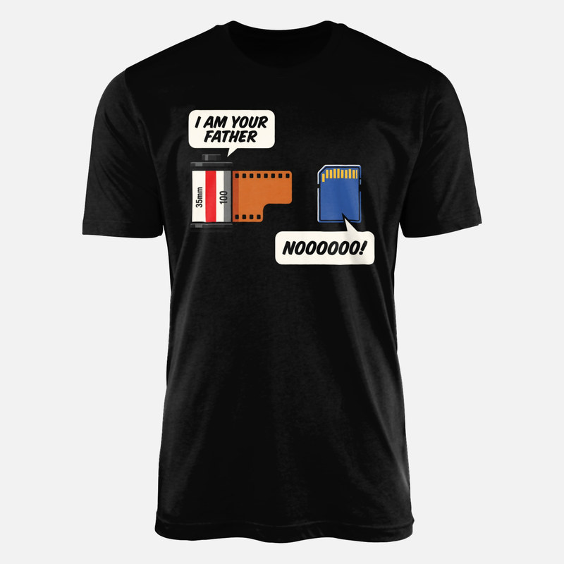 T-shirts: Ich bin dein Vater 35mm Film &amp; SD-Karte