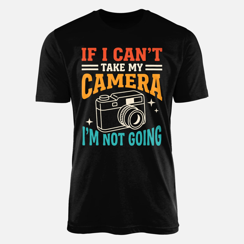 T-shirts: Ohne meine Kamera gehe ich nicht