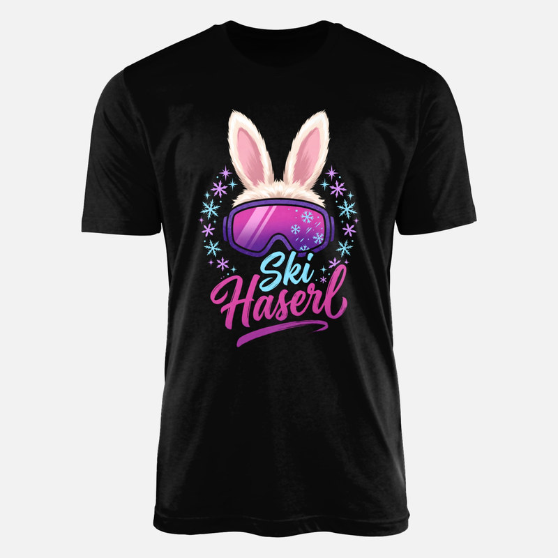 T-shirts: Ski Haserl mit Skibrille