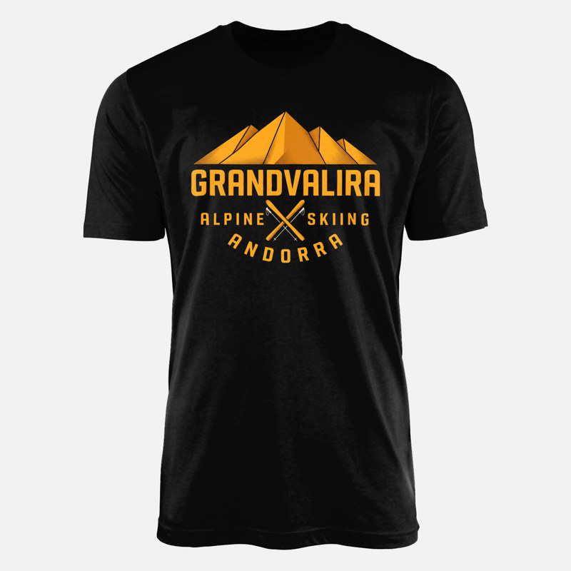 T-shirts: Ski Alpin Grandvalira Andorra