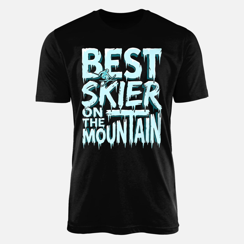 T-shirts: Bester Skifahrer Eiszapfen