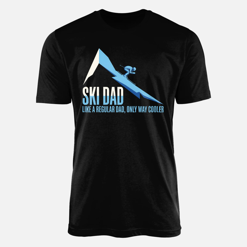 T-shirts: Ski Dad Vater auf der Piste