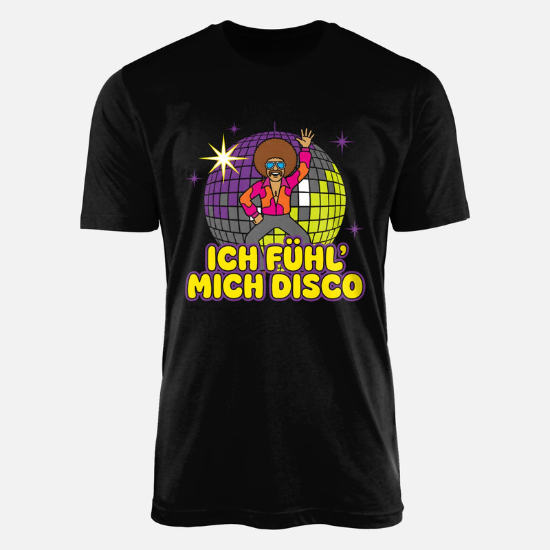T-shirts: Ich f&uuml;hl' mich Disco T&auml;nzer Retro