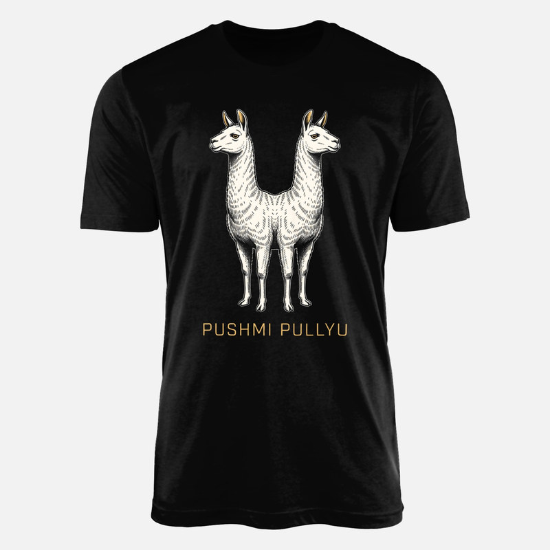 T-shirts: Pushmi-Pullyu zweik&ouml;pfiges Lama