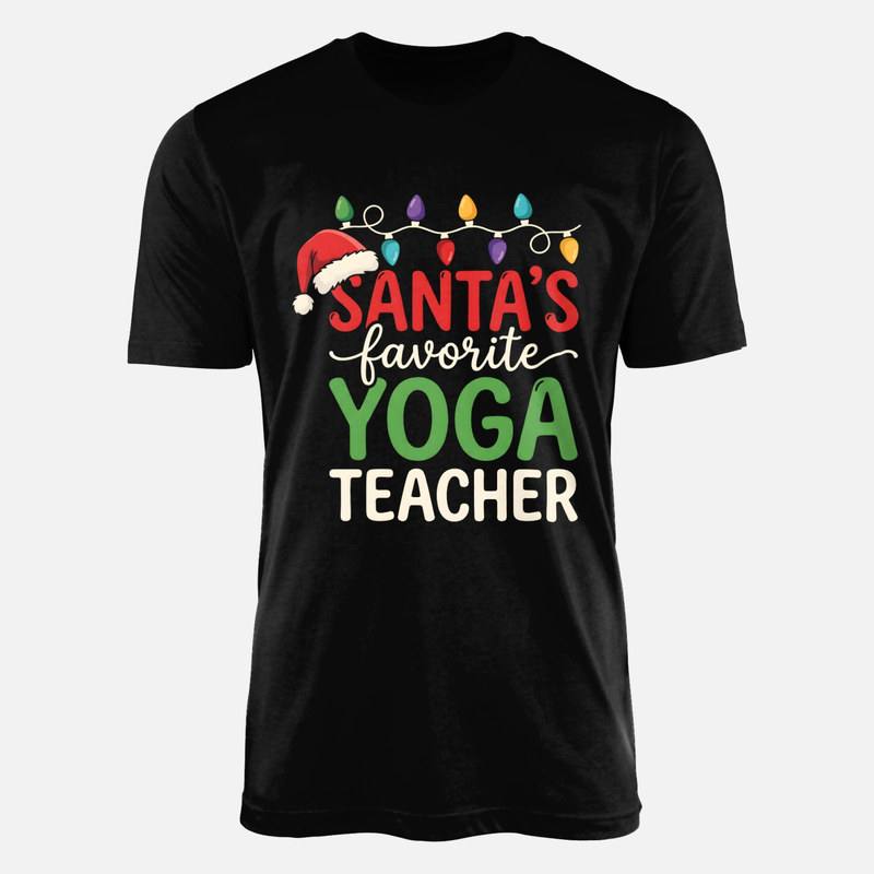 T-shirts: Santas liebster Yogalehrer