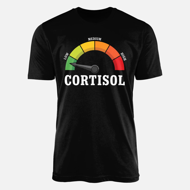 T-shirts: Niedriger Cortisolspiegel Anzeige