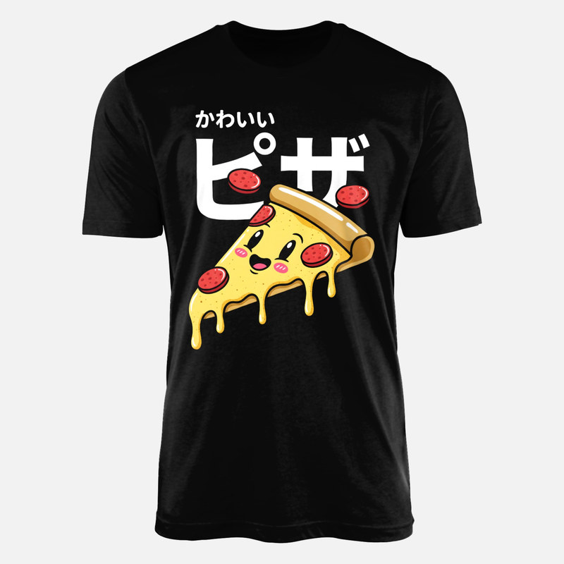 T-shirts: Kawaii Pizza Japanisch