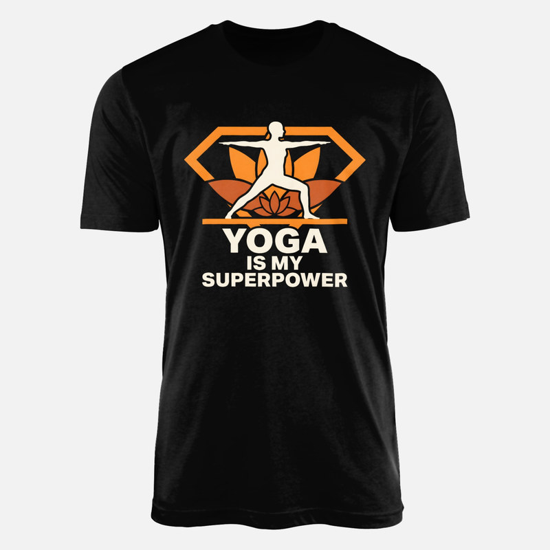 T-shirts: Yoga ist meine Superkraft