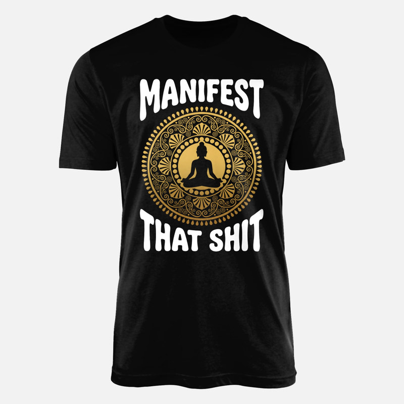 T-shirts: Meditierender Buddha Manifestation Humor