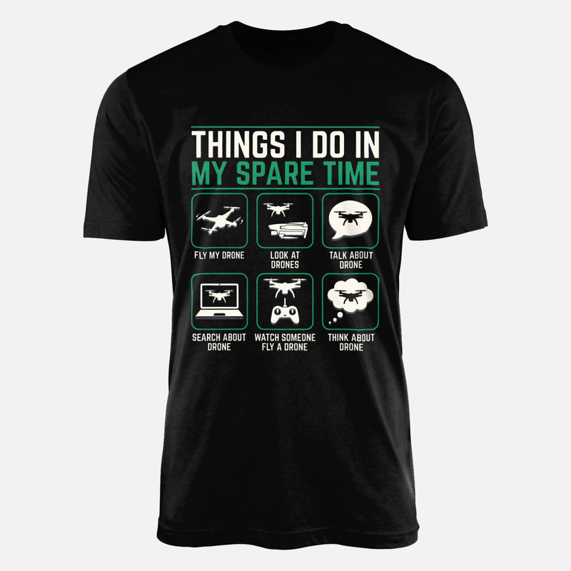 T-shirts: Drohnen in meiner Freizeit