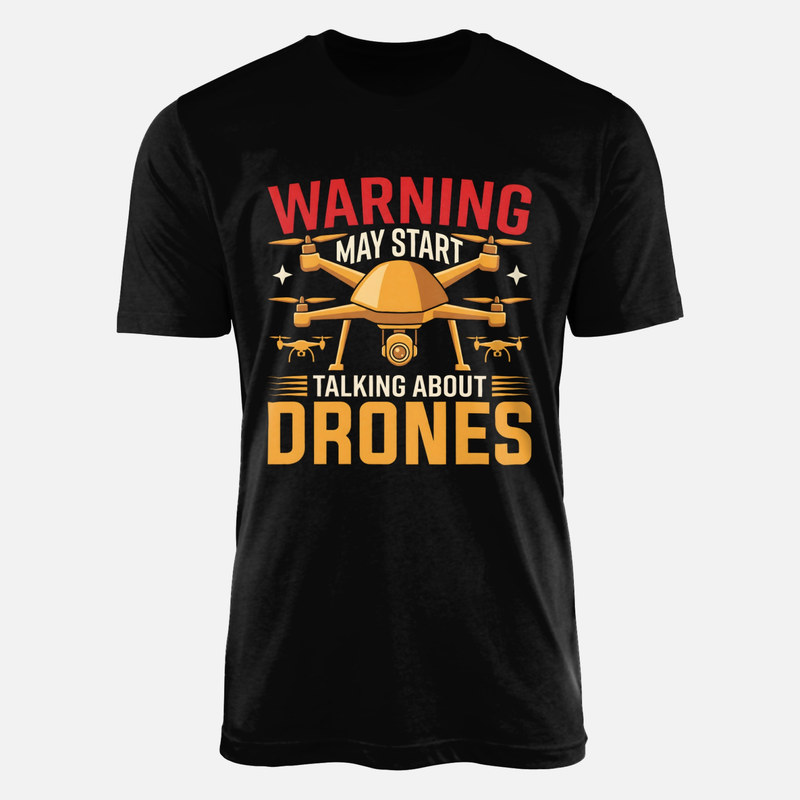 T-shirts: Achtung redet &uuml;ber Drohnen