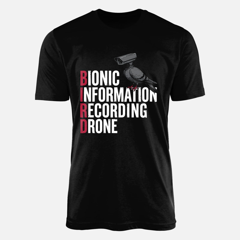 T-shirts: Taube &Uuml;berwachungsdrohne Bionic Drone
