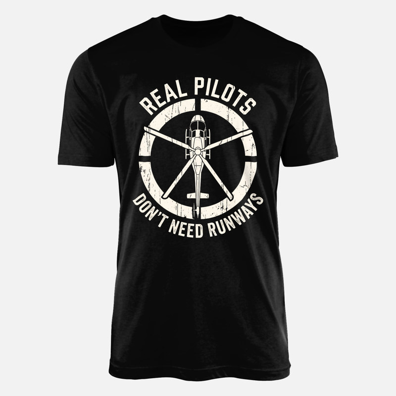 T-shirts: Echte Piloten brauchen keine Landebahn