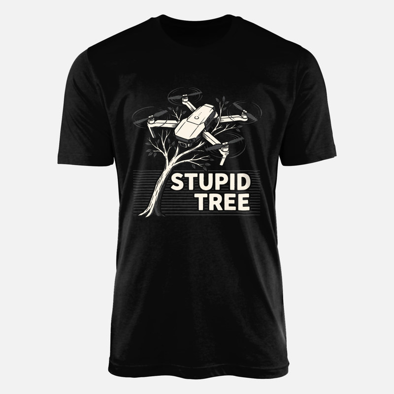 T-shirts: Drohne im Baum Stupid Tree