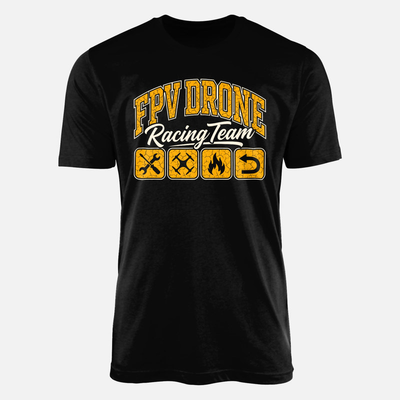 T-shirts: FPV Drohnen Rennteam
