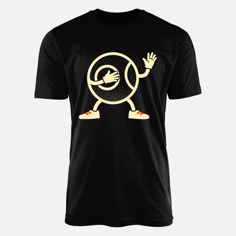 T-shirts: Retro Tennisball Cartoon